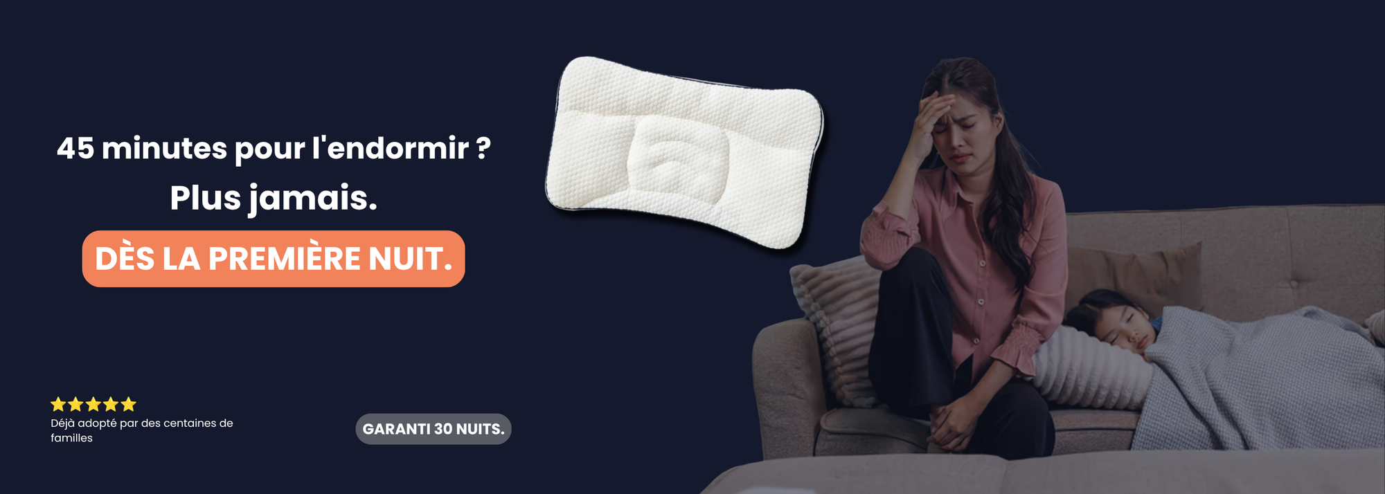 Cocon, l’oreiller ergonomique pour enfants de 1 à 12 ans