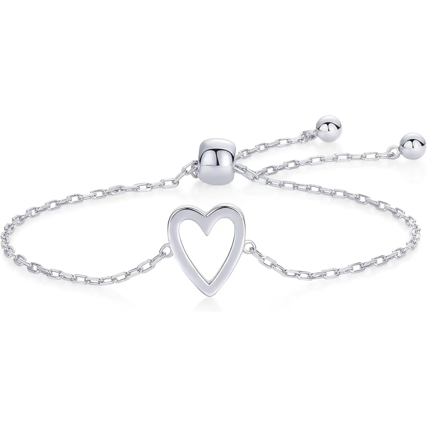 Heartfelt Elegance Adjustable Love Bracelet