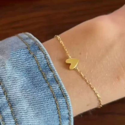 Heartfelt Elegance Adjustable Love Bracelet
