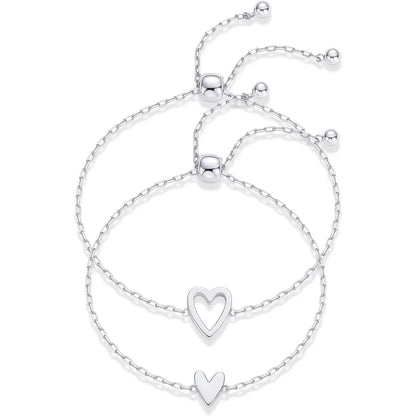Heartfelt Elegance Adjustable Love Bracelet