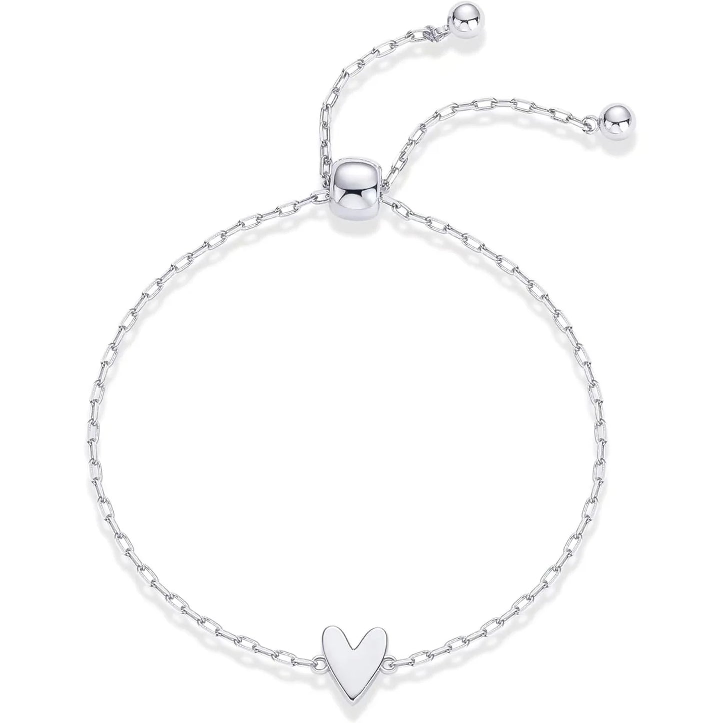 Heartfelt Elegance Adjustable Love Bracelet
