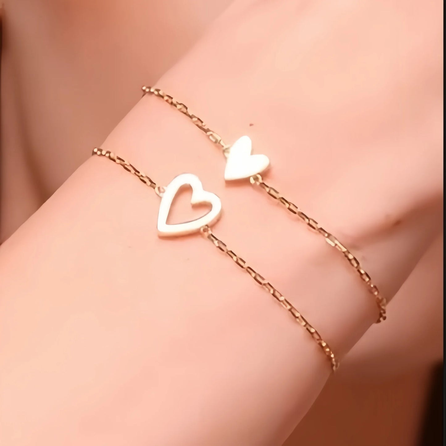 Heartfelt Elegance Adjustable Love Bracelet